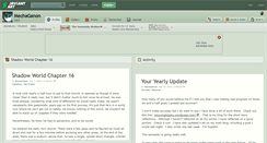 Desktop Screenshot of mechaganon.deviantart.com