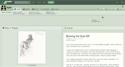 Desktop Screenshot of kysis.deviantart.com