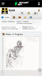 Mobile Screenshot of kysis.deviantart.com