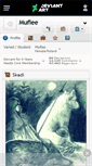 Mobile Screenshot of muflee.deviantart.com