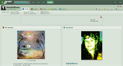 Desktop Screenshot of kellydelrosso.deviantart.com