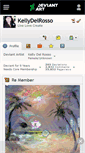 Mobile Screenshot of kellydelrosso.deviantart.com