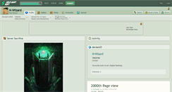 Desktop Screenshot of n-wizard.deviantart.com