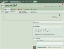 Tablet Screenshot of marshmallowkingii.deviantart.com