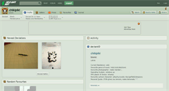 Desktop Screenshot of chikipiki.deviantart.com
