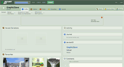 Desktop Screenshot of graphicslave.deviantart.com