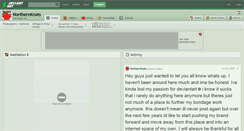 Desktop Screenshot of northernknots.deviantart.com