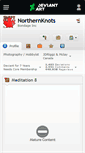 Mobile Screenshot of northernknots.deviantart.com