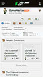 Mobile Screenshot of gokumartin.deviantart.com