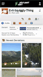 Mobile Screenshot of evil-squiggly-thing.deviantart.com