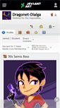 Mobile Screenshot of dragonet-dialga.deviantart.com