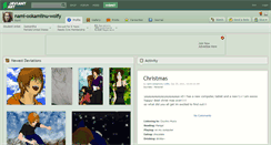Desktop Screenshot of nami-ookamiinu-wolfy.deviantart.com