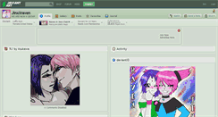 Desktop Screenshot of jinxxraven.deviantart.com
