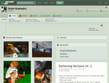 Tablet Screenshot of dripinyelamadnz.deviantart.com