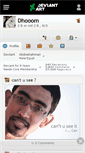 Mobile Screenshot of dhooom.deviantart.com