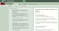 Desktop Screenshot of essentialequine.deviantart.com