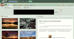 Desktop Screenshot of 4420.deviantart.com