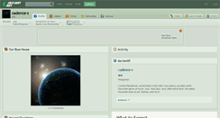 Desktop Screenshot of cadence-s.deviantart.com