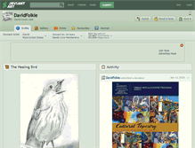 Tablet Screenshot of davidfolkie.deviantart.com