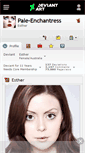 Mobile Screenshot of pale-enchantress.deviantart.com