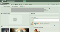 Desktop Screenshot of forsakenrain.deviantart.com