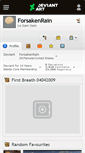 Mobile Screenshot of forsakenrain.deviantart.com