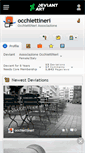Mobile Screenshot of occhiettineri.deviantart.com