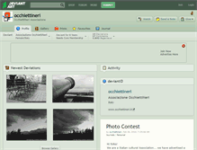 Tablet Screenshot of occhiettineri.deviantart.com