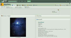 Desktop Screenshot of dreamflame.deviantart.com