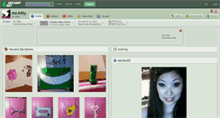 Desktop Screenshot of mz-kitty.deviantart.com