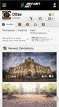 Mobile Screenshot of ditze.deviantart.com