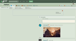 Desktop Screenshot of hackeye.deviantart.com