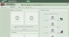 Desktop Screenshot of nipple0de0n.deviantart.com