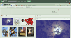 Desktop Screenshot of dragonarts.deviantart.com