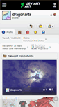 Mobile Screenshot of dragonarts.deviantart.com