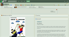 Desktop Screenshot of furbelows.deviantart.com