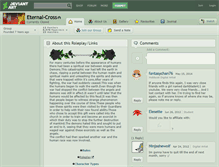 Tablet Screenshot of eternal-cross.deviantart.com