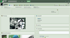 Desktop Screenshot of malleni.deviantart.com