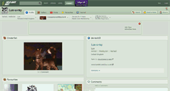 Desktop Screenshot of lux-u-ray.deviantart.com