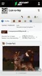 Mobile Screenshot of lux-u-ray.deviantart.com