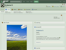 Tablet Screenshot of oruboros13.deviantart.com