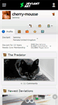 Mobile Screenshot of cherry-mousse.deviantart.com