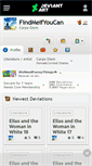 Mobile Screenshot of findmeifyoucan.deviantart.com