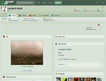 Tablet Screenshot of compot-stock.deviantart.com