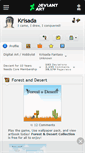 Mobile Screenshot of krisada.deviantart.com