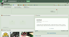 Desktop Screenshot of daxalicious.deviantart.com