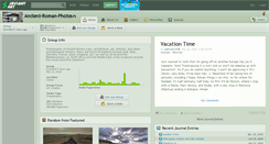 Desktop Screenshot of ancient-roman-photos.deviantart.com
