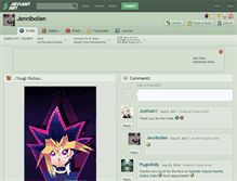 Tablet Screenshot of jennibollen.deviantart.com