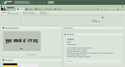 Desktop Screenshot of gothplz.deviantart.com
