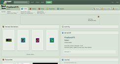 Desktop Screenshot of finalsora975.deviantart.com